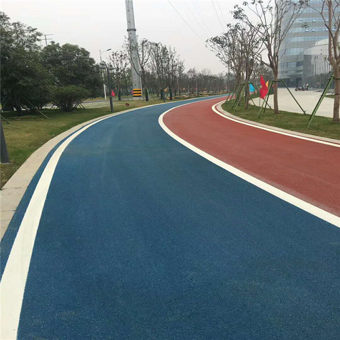 瀝青改色路面